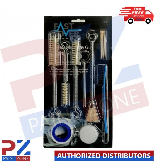 FAST MOVER SPRAY GUN CLEANING KIT 13PC Air Brush Professional Maintenance Tools